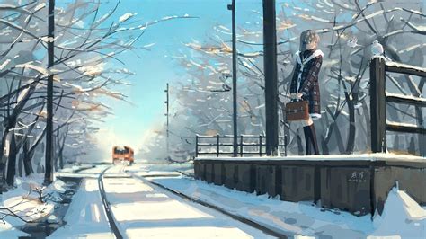 anime wallpapers winter